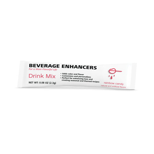 Beverage Enhancers Drink Mix Single-Serve Packets: Rainbow Candy 30 Packets