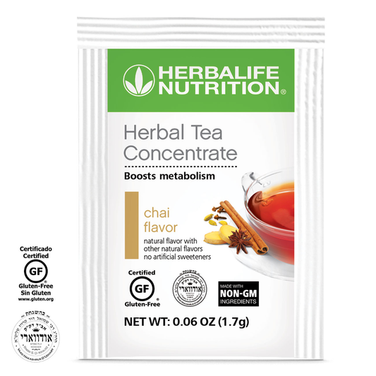 Herbal Tea Concentrate: Chai with non-GM Ingredient 30 Packets